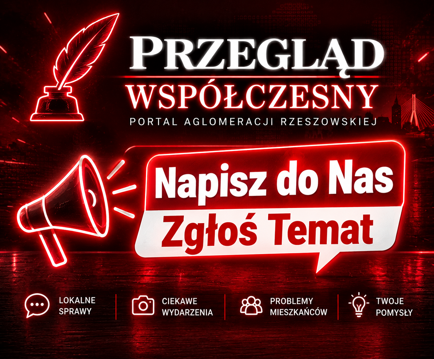 Napisz do Nas – Zgłoś Temat – Przegląd Współczesny